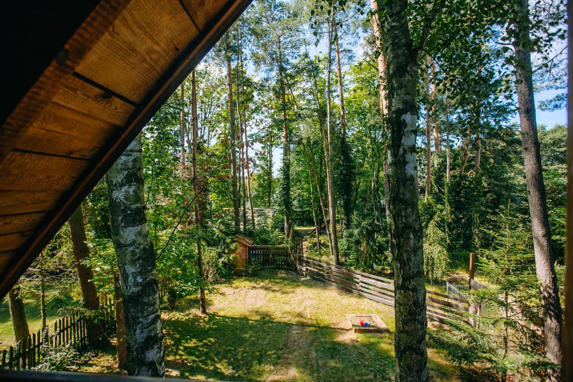 Domek Nad Jeziorem Villa Lubkowo Exteriör bild