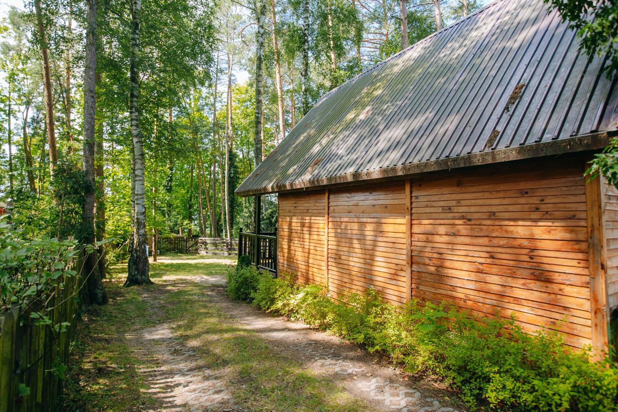 Domek Nad Jeziorem Villa Lubkowo Exteriör bild